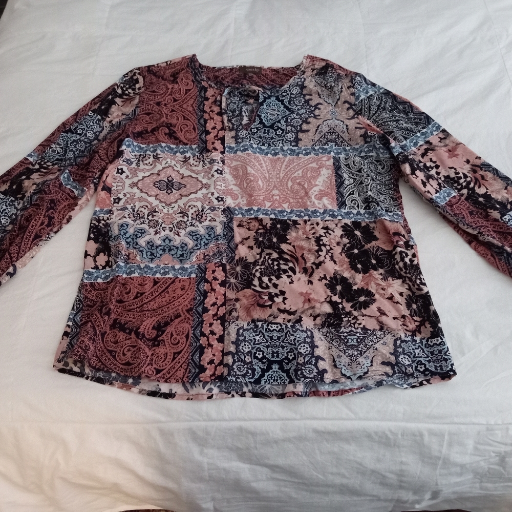 Crosby 3/4 sleeve blouse
